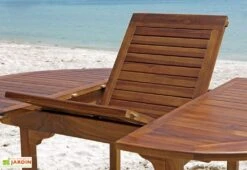 Salon De Jardin En Bois De Teck – 1 Table 170 Cm Et 4 Chaises -Solid || Axi || EXIT TOYS Soldes Boutique salon jardin teck huile c4 6