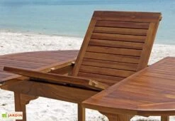 Salon De Jardin En Bois De Teck – 1 Table 170 Cm Et 6 Chaises -Solid || Axi || EXIT TOYS Soldes Boutique salon jardin teck huile c6 2