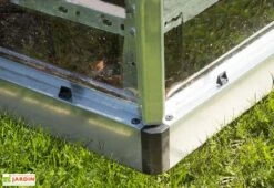 Serre Adossée En Aluminium Et Polycarbonate Lean To 3 M² -Solid || Axi || EXIT TOYS Soldes Boutique serre adossee aluminium polycarbonate lean to 3 m 2