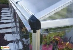 Serre Adossée En Aluminium Et Polycarbonate Lean To 3 M² -Solid || Axi || EXIT TOYS Soldes Boutique serre adossee aluminium polycarbonate lean to 3 m 3