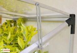 Serre Adossée En Aluminium Et Polycarbonate Lean To (63,5 X 125 Cm) -Solid || Axi || EXIT TOYS Soldes Boutique serre adossee aluminium polycarbonate lean to 63 5 x 125 cm 4