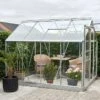 Halls Serre De Jardin En Aluminium Et Verre Trempé Popular 86 - 5 M² -Solid || Axi || EXIT TOYS Soldes Boutique serre aluminium verre popular 86 alu