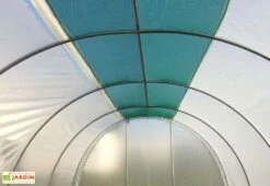 Serre De Jardin Tunnel En Acier Et Polyéthylène Cabriolet – 6 X 3,70 M -Solid || Axi || EXIT TOYS Soldes Boutique serre cabriolet 3m70 x 6m00