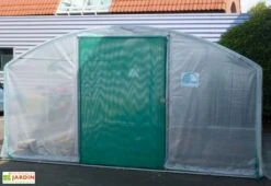 Serre Tunnel Tonneau En Polyéthylène 30 M² - 4 Saisons Plus 7,5 X 4 M -Solid || Axi || EXIT TOYS Soldes Boutique serre jardin 4 saisons plus 600 4 1