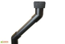 Serre De Jardin Adossée En Verre Lams 1,3 M² - Melissa Alu Naturel -Solid || Axi || EXIT TOYS Soldes Boutique serre jardin adossee aluminium verre trempe melissa 5