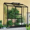 Halls Serre De Jardin Adossée En Verre Horticole Atlan 3 – 1,3 M²