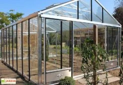 Serre De Jardin En Aluminium Et Verre Trempé Supra 27,8 M² -Solid || Axi || EXIT TOYS Soldes Boutique serre jardin aluminium supra 604x460 cm 4