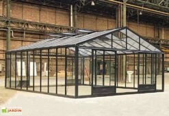 Serre De Jardin En Aluminium Et Verre Trempé Supra 34,7 M² -Solid || Axi || EXIT TOYS Soldes Boutique serre jardin aluminium supra 753x460 cm 3