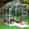 Halls Serre De Jardin En Aluminium Et Verre Popular 66 (3,8 M²) -Solid || Axi || EXIT TOYS Soldes Boutique serre jardin aluminium verre popular 66 38m 3