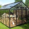 Serre Retro 13,62 M² -Solid || Axi || EXIT TOYS Soldes Boutique serre jardin aluminium verre trempe 13m2