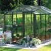 Serre De Jardin En Aluminium Et Verre Trempé Essentia 9 M² -Solid || Axi || EXIT TOYS Soldes Boutique serre jardin aluminium verre trempe essentia 9m 3 1
