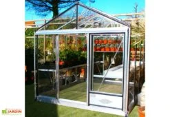 Serre De Jardin En Aluminium Et Verre Trempé Luxia 10,8 M² -Solid || Axi || EXIT TOYS Soldes Boutique serre jardin aluminium verre trempe luxia 108m