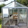 Serre De Jardin En Aluminium Et Verre Trempé Luxia 12,5 M² -Solid || Axi || EXIT TOYS Soldes Boutique serre jardin aluminium verre trempe luxia 125m 3