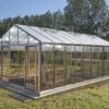 Serre De Jardin En Aluminium Et Verre Trempé Supra 34,7 M² -Solid || Axi || EXIT TOYS Soldes Boutique serre jardin aluminium verre trempe supra 347m