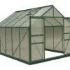 Serre De Jardin Polycarbonate 7,44m² Avec Base + 2 Lucarnes -Solid || Axi || EXIT TOYS Soldes Boutique serre jardin polycarbonate 7m2