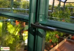 Serre De Jardin Polycarbonate Et PVC 2,5 X 2,5 M – Grand Gardener 8x8 -Solid || Axi || EXIT TOYS Soldes Boutique serre jardin pvc vert polycarbonate transparent grand gardener 2 3