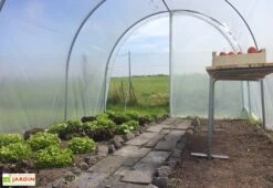 Serre Tunnel Tonneau En Polyéthylène 18 M² - Essentielle 6 X 3 M -Solid || Axi || EXIT TOYS Soldes Boutique serre jardin tunnel essentielle tonneau 2 1