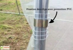 Serre Tunnel Tonneau En Polyéthylène 18 M² - Essentielle 6 X 3 M -Solid || Axi || EXIT TOYS Soldes Boutique serre jardin tunnel essentielle tonneau 7 1