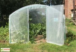 Serre Tunnel Tonneau En Polyéthylène 9 M² - 4 Saisons 3 X 3 M -Solid || Axi || EXIT TOYS Soldes Boutique serre jardin tunnel polyethylene tonneau 4 saisons 3m 1