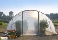 Bâche De Porte Pour Serre De Jardin Tunnel Richel 4,5 -Solid || Axi || EXIT TOYS Soldes Boutique serre jardin tunnel richel 450x450cm 1porte 3