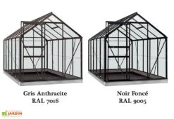 Serre Jardin Aluminium Verre Lily 6,2 M² – Plusieurs Coloris -Solid || Axi || EXIT TOYS Soldes Boutique serre jardin verre aluminium lily introgrow 5