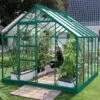 Serre De Jardin En Verre Trempé Lams 8,3 M² - Carvi Vert -Solid || Axi || EXIT TOYS Soldes Boutique serre lams venus 8300 verte
