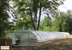 Serre Tunnel En Acier Et Polyéthylène Normandie – Largeur 6,50 M