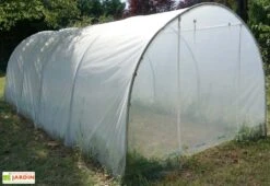 Serre De Jardin Tunnel Richel En Polyéthylène 2 X 180 µ - 2 Portes Zippées (18 M²) -Solid || Axi || EXIT TOYS Soldes Boutique serre tunnel richel