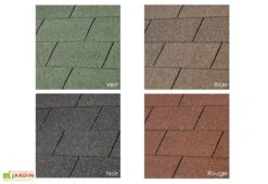 Garage En Bois D’Épicéa Avec Toit En Shingle Gloucester 17 M² -Solid || Axi || EXIT TOYS Soldes Boutique shingle 1 2