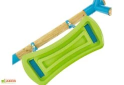 Portique En Bois Avec Balançoire Et Toboggan - Robin -Solid || Axi || EXIT TOYS Soldes Boutique siege balancoire portique jeu jardin