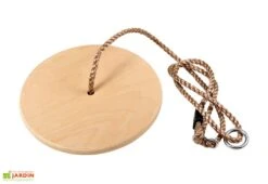 Tyrolienne De Jardin Pour Enfants Et Adultes XL Infinity 45 M -Solid || Axi || EXIT TOYS Soldes Boutique siege bois tyrolienne jardin xl infinity