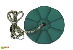 Tyrolienne De Jardin Pour Enfants Et Adultes Frog 28 M -Solid || Axi || EXIT TOYS Soldes Boutique siege tyrolienne jardin frog vert