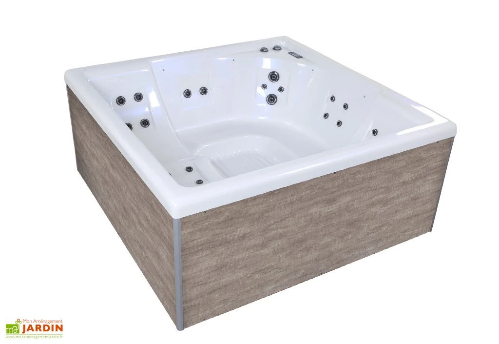 Spa D’extérieur Rigide 5 Places – Square 3 Spa D’extérieur Rigide 5 Places – Square