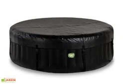 EXIT TOYS Spa Gonflable Extérieur Rond 4 Places Ø 204 Cm – Silver Classic Noir -Solid || Axi || EXIT TOYS Soldes Boutique spa gonflable 4 places couverture exit toys