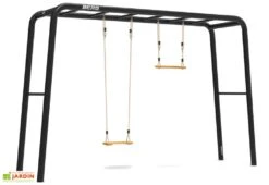 Aire De Jeux Playbase Berg Large TT – Trapèze Et Balançoire Bois