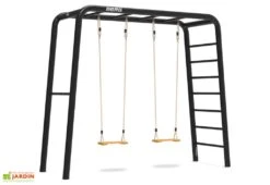Aire De Jeux Playbase Berg Medium TL – 2 Balançoires En Bois