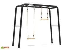 Aire De Jeux Playbase Berg Medium TT – Trapèze Et Balançoire Bois