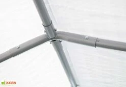 Garage En Toile Polyéthylène Et Acier 18,3 M² Anthracite -Solid || Axi || EXIT TOYS Soldes Boutique structure garage toile polyethylene acier 18m2 anthracite