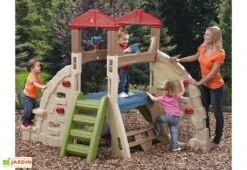 Step2 Mur D’Escalade Pour Enfants – Alpine Ridge, Climber And Slide -Solid || Axi || EXIT TOYS Soldes Boutique structure mur escalade glisse alpine enfants 254x235x180cm 3