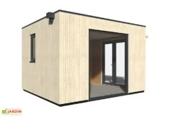 Studio De Jardin Modulable En Bois De Sapin Brut Como 13 M² 11 Studio De Jardin Modulable En Bois De Sapin Brut Como 13 M² -Solid || Axi || EXIT TOYS Soldes Boutique studio jardin modulable bois sapin brut como 13 m 2