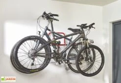 Mottez Support Mural Rabattable Pour 2 Vélos -Solid || Axi || EXIT TOYS Soldes Boutique support de velo mural