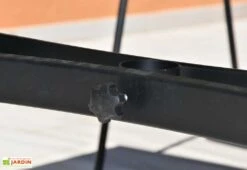 Ensemble Repas De Jardin 6 Personnes En Métal Et Mosaïque Zelie -Solid || Axi || EXIT TOYS Soldes Boutique support parasol table jardin givex