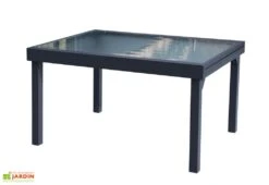 Table De Jardin Extensible En Verre Et Alu - Modulo 135/270 Cm -Solid || Axi || EXIT TOYS Soldes Boutique table alu extensible modulo plateau verre 6 8 personnes