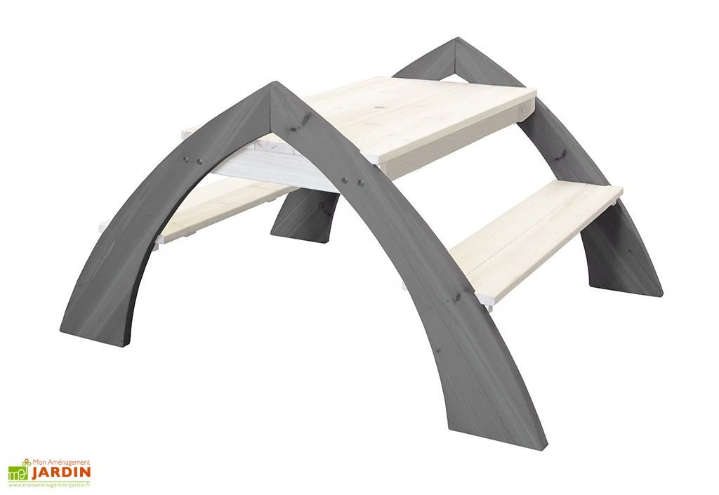 Axi Table De Pique-Nique Eau Et Sable Delta + Parasol 6 Axi Table De Pique-Nique Eau Et Sable Delta + Parasol – Image 4