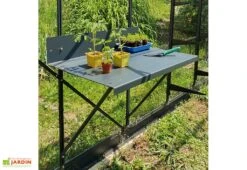Table De Rempotage En Aluminium Pour Serre Lams – 80 X 50 Cm -Solid || Axi || EXIT TOYS Soldes Boutique table de rempotage aluminium