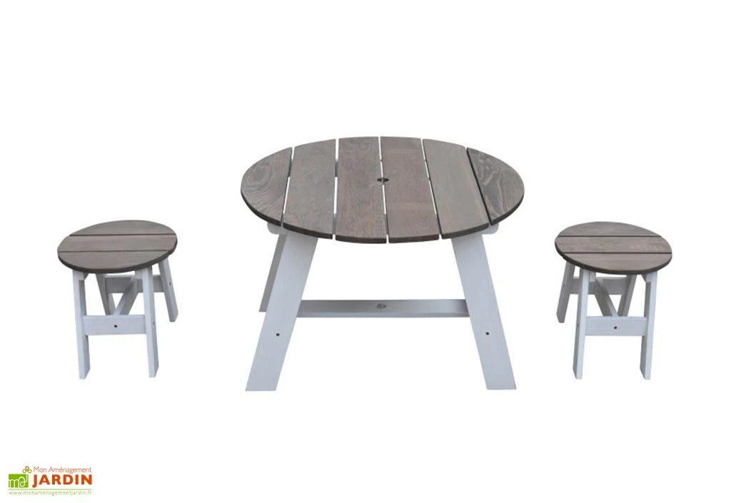 Axi Table Pour Enfant En Bois De Hemlock + Tabourets 3 Axi Table Pour Enfant En Bois De Hemlock + Tabourets