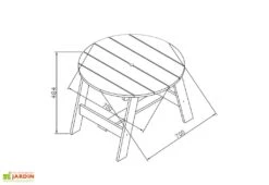 Axi Table Pour Enfant En Bois De Hemlock + Tabourets 10 Axi Table Pour Enfant En Bois De Hemlock + Tabourets -Solid || Axi || EXIT TOYS Soldes Boutique table enfant bois hemlock tabourets 3