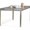 Table De Jardin En Inox Avec Plateau Céramique 200 X 100 Cm – Torino -Solid || Axi || EXIT TOYS Soldes Boutique table jardin acier inox plateau ceramique 2x1m torino