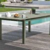 Table De Jardin Extensible En Aluminium Miami 100 X 240/300 Cm -Solid || Axi || EXIT TOYS Soldes Boutique table jardin aluminium miami kaki