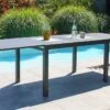 Table De Jardin Extensible En Aluminium Gaston – 135/270 Cm -Solid || Axi || EXIT TOYS Soldes Boutique table jardin extensible aluminium anthracite